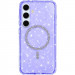 Чехол TPU Eclipse Sparkle (MagFit) для Samsung Galaxy S24 (Purple)