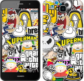 

Чохол Popular logos на Huawei Y6 Pro 628144