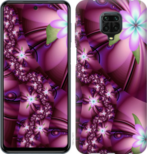 

Чехол Цветочная мозаика для Xiaomi Redmi Note 9S 932690