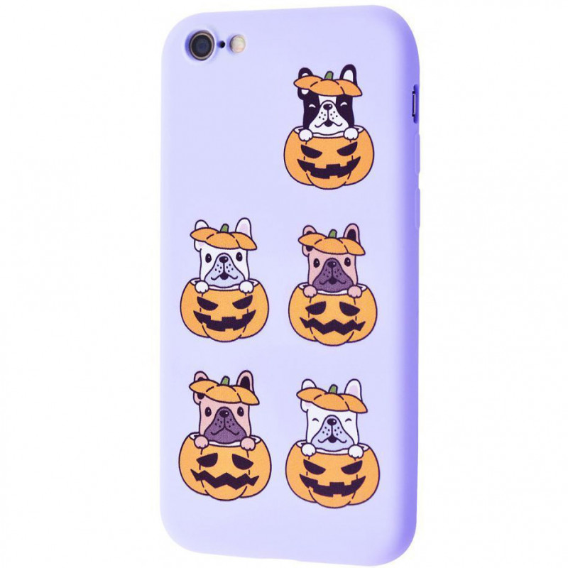 

TPU чохол WAVE Fancy для iPhone 7 (4.7'') (Dog in pumpkin / Light purple) 1060018