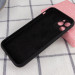 Фото Чохол Silicone Case Full Camera Protective (AA) на Apple iPhone 12 Pro Max (6.7") (Чорний / Black) на vchehle.ua