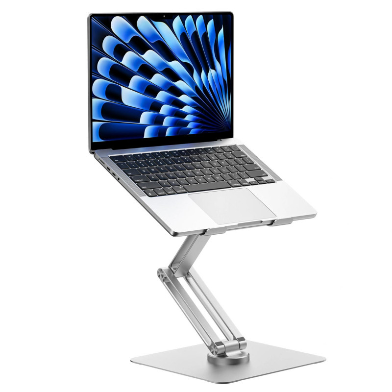 Подставка для ноутбука WIWU ZM-S801 Rotative Foldable Laptop Stand (Silver)