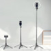Купить Кольцевая LED-лампа для селфи Usams US-ZB323 10-inch Fill Light 1200mAh (Black) на vchehle.ua