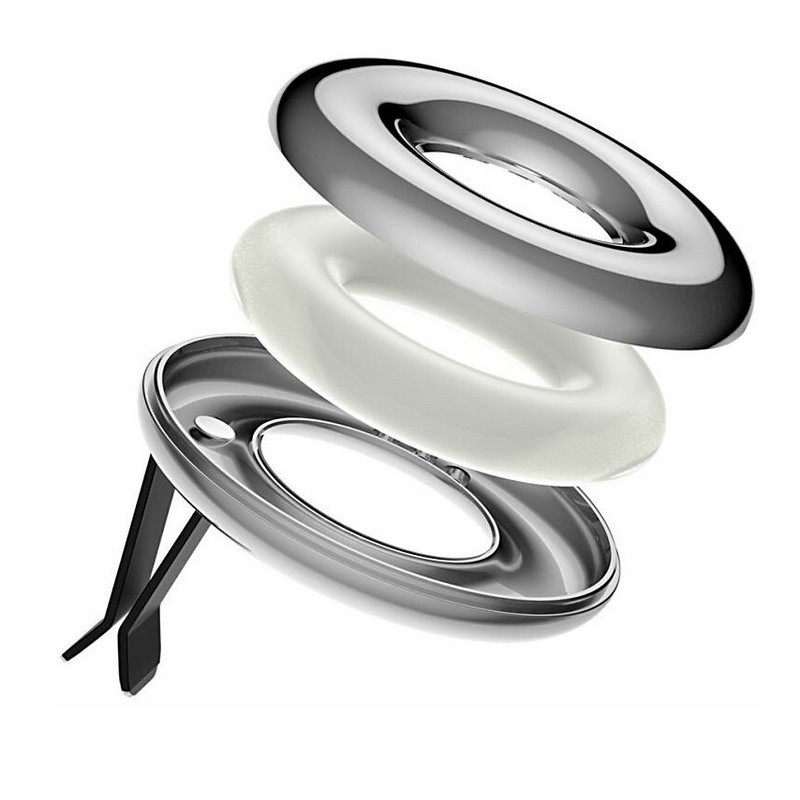 Фото Ароматизатор Baseus Circle Vehicle Fragrance (Silver) на vchehle.ua