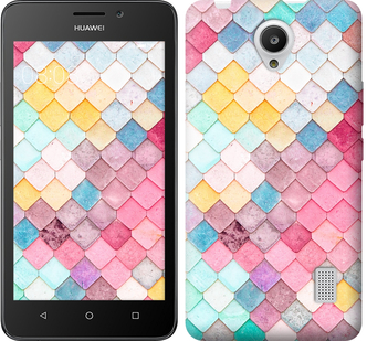 

Чехол Красочная черепица для Huawei Y635 335328