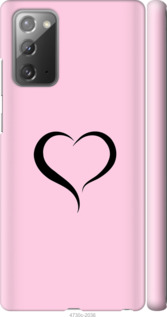 

Чохол Серце 1 на Samsung Galaxy Note 20 1060241