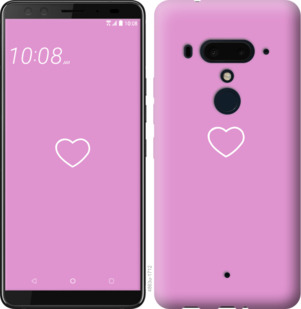 

Чехол Сердце 2 для HTC U12 Plus 912222