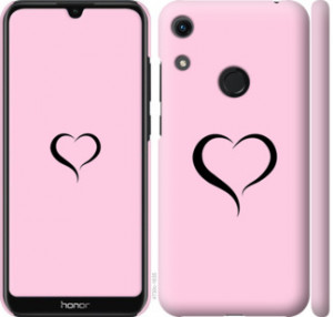 Чехол Сердце 1 для Huawei Honor 8A