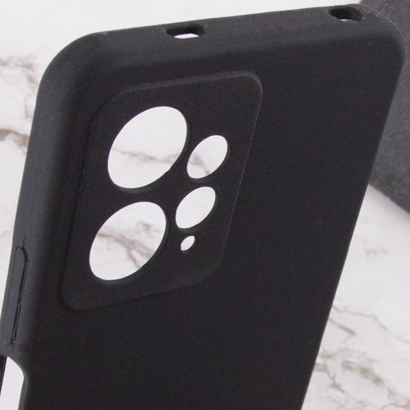 Замовити Чохол Silicone Cover Lakshmi Full Camera (AAA) на Xiaomi Redmi Note 12 4G (Чорний / Black) на vchehle.ua