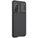 Купить Карбоновая накладка Nillkin Camshield (шторка на камеру) для Samsung Galaxy S21 (Черный / Black) на vchehle.ua