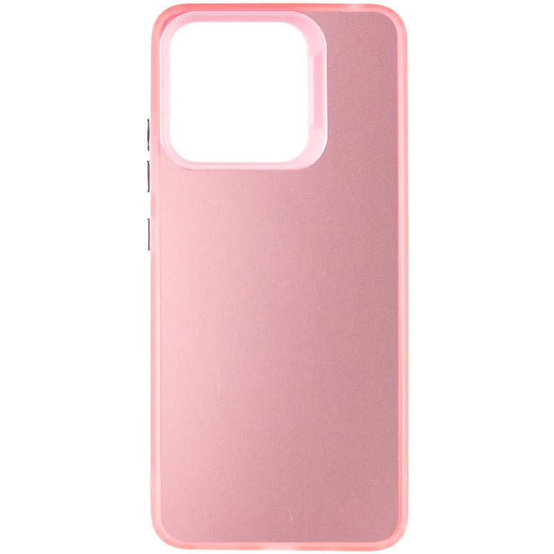 TPU+PC чехол Magic glow with protective edge для Xiaomi Redmi 12C (Pink)