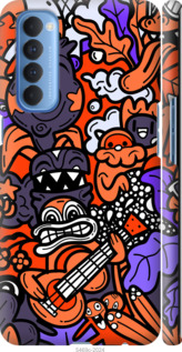 

Чехол Абстрактная анимация для Oppo Reno 4 Pro 1442900