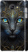 Чохол Узорчата кішка на Samsung Galaxy A7 (2016) A710F