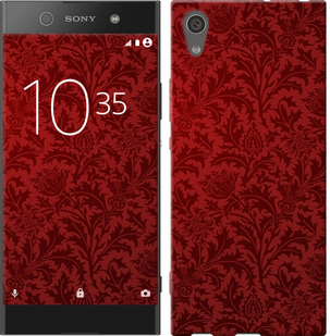 

Чехол Чехол цвета бордо для Sony Xperia XA1 649986
