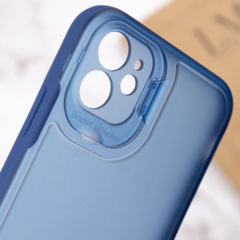 Купить TPU+PC чехол OpenCam для Apple iPhone 11 (6.1") (Синий) на vchehle.ua