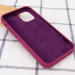 Фото Чехол Silicone Case Full Protective (AA) для Apple iPhone 13 (6.1") (Бордовый / Maroon) на vchehle.ua