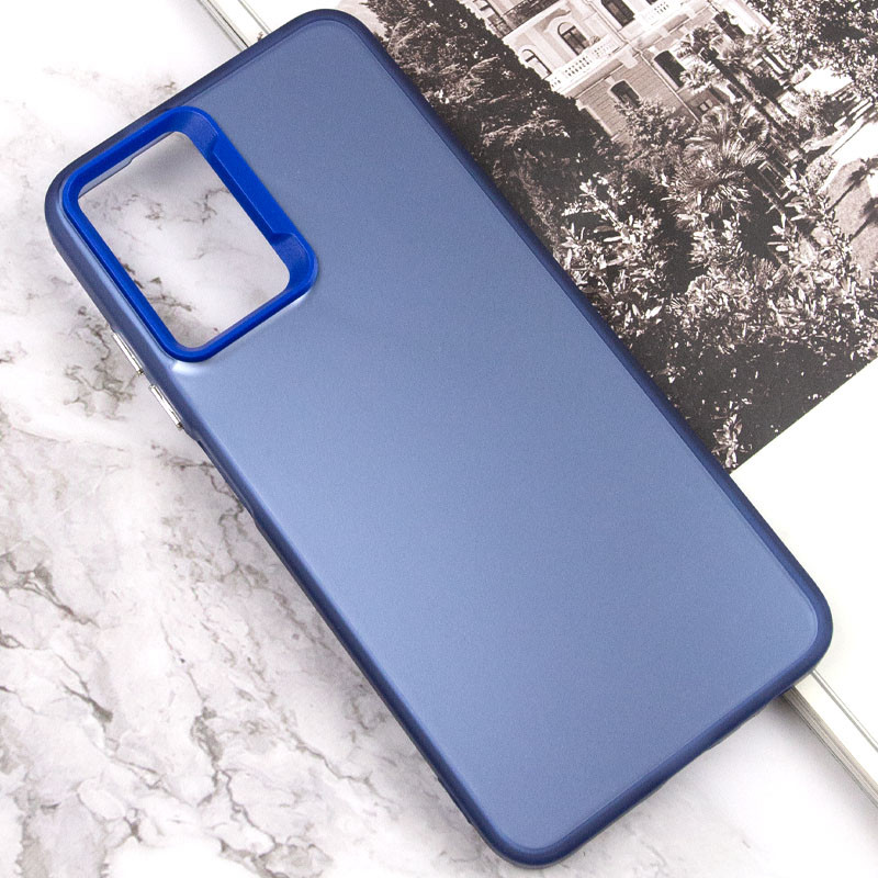 Фото TPU+PC чохол Magic glow with protective edge на Xiaomi Redmi Note 11 Pro 4G/5G / 12 Pro 4G (Blue) на vchehle.ua