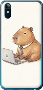 Чехол Funny Capybara CEO Working для Vivo Y91C