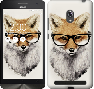 

Чехол Лис в очках для Asus ZenFone 6 A600CG 634610