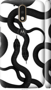 Чехол Змеи для Motorola MOTO G4