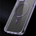 Фото TPU+PC чехол Fullcolor with Magnetic Safe для Apple iPhone 14 (6.1") (Purple) на vchehle.ua