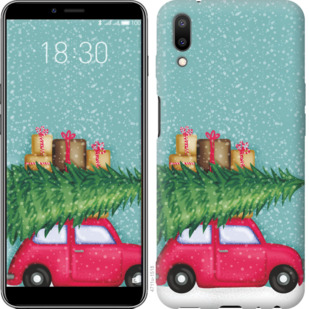 

Чехол Машина с подарками для Meizu E3 867563