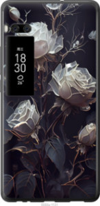 Чохол Троянди 2 на Meizu Pro 7 Plus