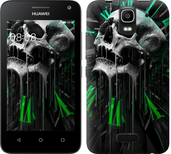

Чехол Череп-часы для Huawei Ascend Y3C 645114