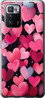 

Чехол Сердечки 4 для Xiaomi Poco X3 GT 1646106
