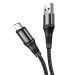 Фото Дата кабель Hoco X50 "Excellent" USB to MicroUSB (1m) (Чорний) в маназині vchehle.ua
