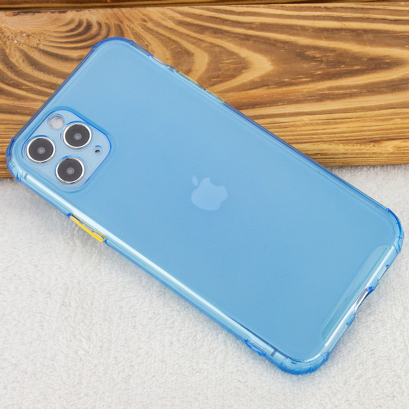 Фото TPU чехол Сolor matte для Apple iPhone 11 Pro (5.8") (Синий) на vchehle.ua