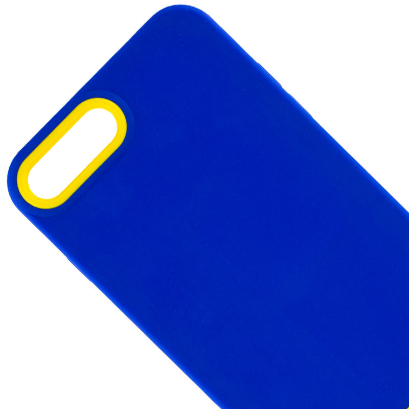 Фото Чохол TPU+PC Bichromatic на Apple iPhone 7 plus / 8 plus (5.5") (Navy Blue / Yellow) на vchehle.ua