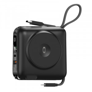 Портативное ЗУ Power Bank WIWU Wi-P051 6 in 1 PD45W с БЗУ+iWatch 15000 mAh