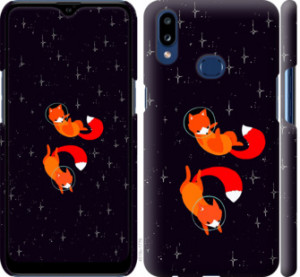 Чехол Лисички в космосе для Samsung Galaxy A10s A107F