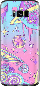 Чехол Розовая галактика для Samsung Galaxy S8