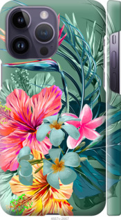 

Чохол Тропічні квіти v1 на iPhone 14 Pro Max 1482624