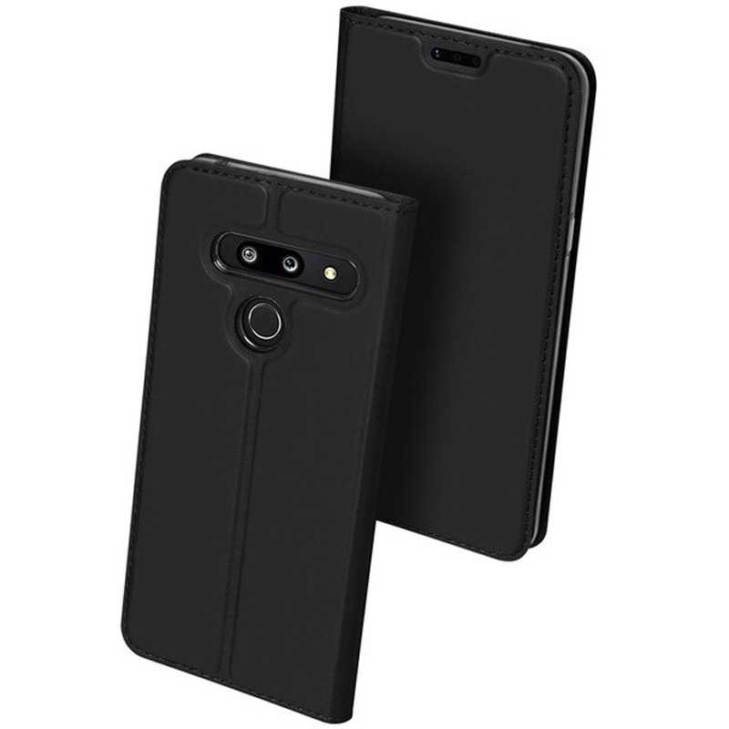 

Чехол-книжка Dux Ducis с карманом для визиток для LG G8 / G8s ThinQ (Черный) 713448