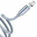 Фото Дата кабель Hoco U40A Magnetic Adsorption USB to Micro USB (1m) (Серый) в магазине vchehle.ua