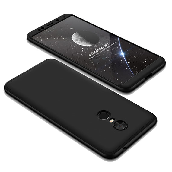 

Пластиковая накладка GKK LikGus 360 градусов для Xiaomi Redmi 5 (Черный) 661098