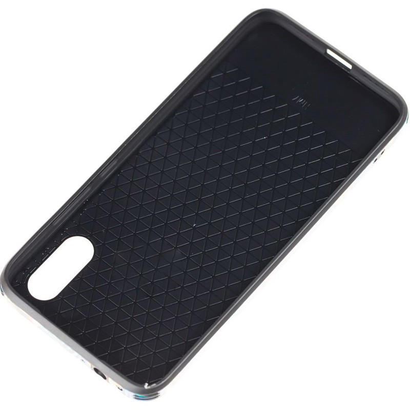 

TPU + Glass чохол Cute Print для iPhone XS (5.8") (Пляж) 747507