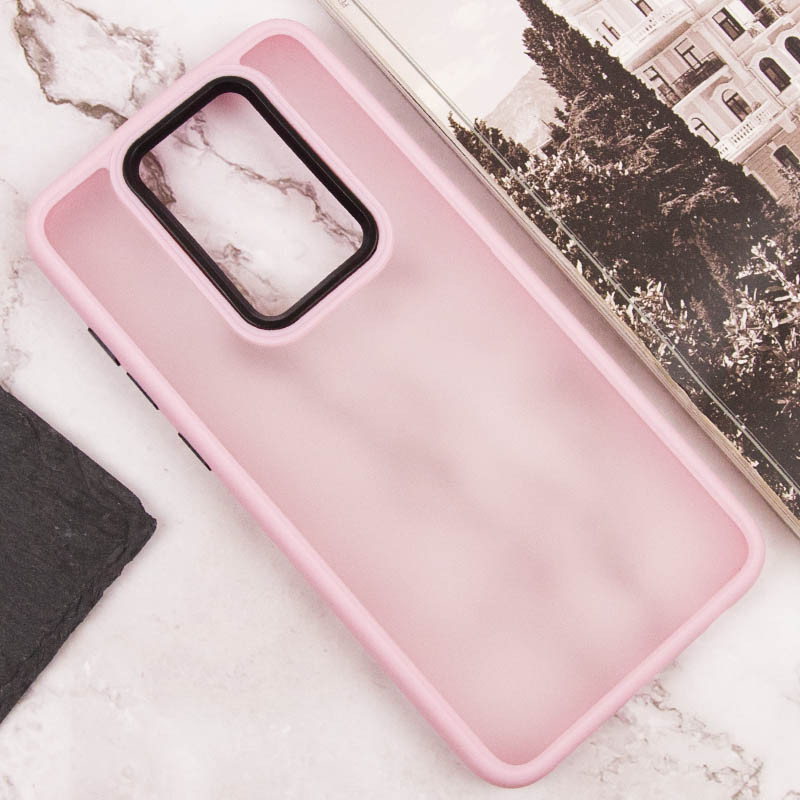 Чохол TPU+PC Lyon Frosted на Xiaomi Redmi Note 9 / Redmi 10X (Pink) в магазині vchehle.ua