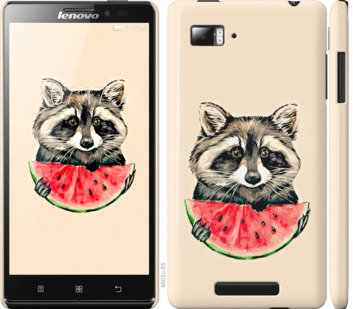 

Чехол Енотик с арбузом для Lenovo Vibe Z K910 799732