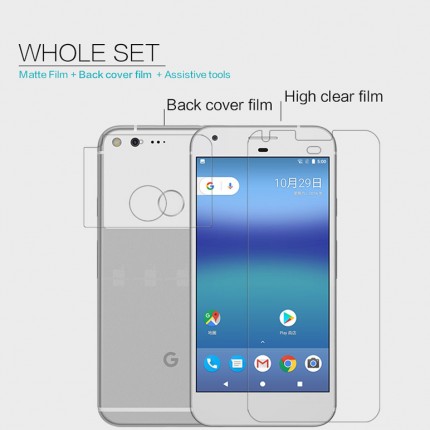 Фото Защитная пленка Nillkin Crystal для Google Pixel в магазине vchehle.ua