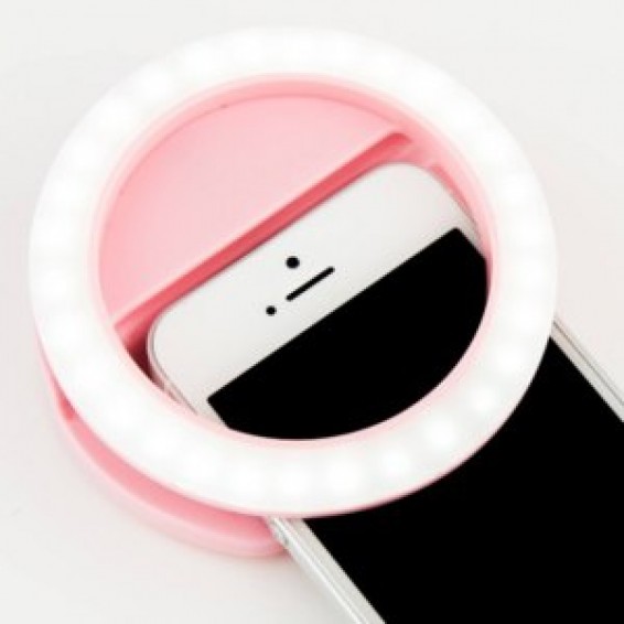 LED вспышка Ring Flash RK12 на смартфон для селфи в магазине vchehle.ua