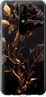 Чохол Троянда 3 на Nokia 5.1 Plus