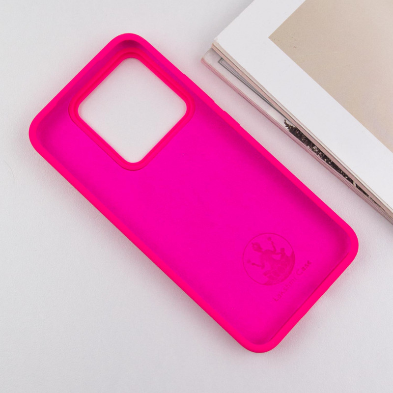 Чохол Silicone Cover Lakshmi (AAA) на Xiaomi Poco X6 / Note 13 Pro 5G (Рожевий / Barbie pink) в магазині vchehle.ua