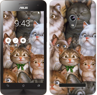

Чехол коты для Asus Zenfone 5 476655