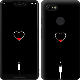 Чехол Подзарядка сердца для Google Pixel 3a XL