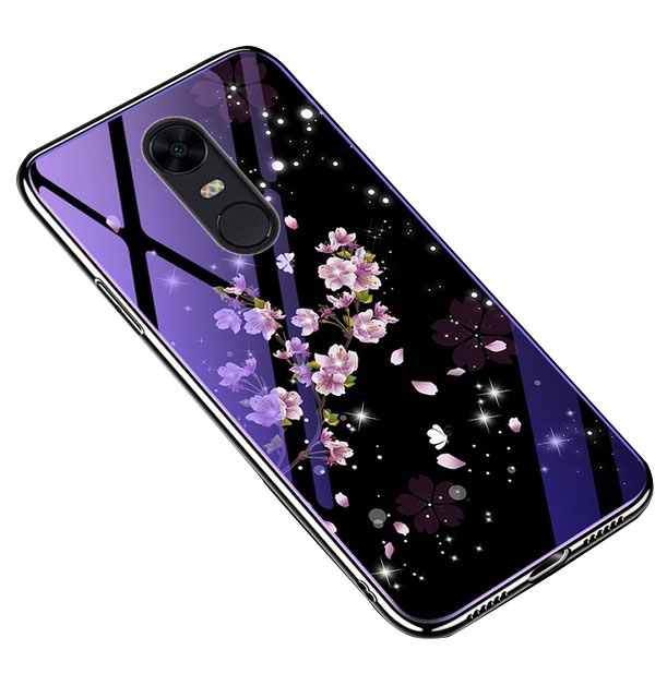 

TPU + Glass чохол Fantasy з глянцевими торцями на Xiaomi Redmi 5 Plus (Цвітіння) 590439