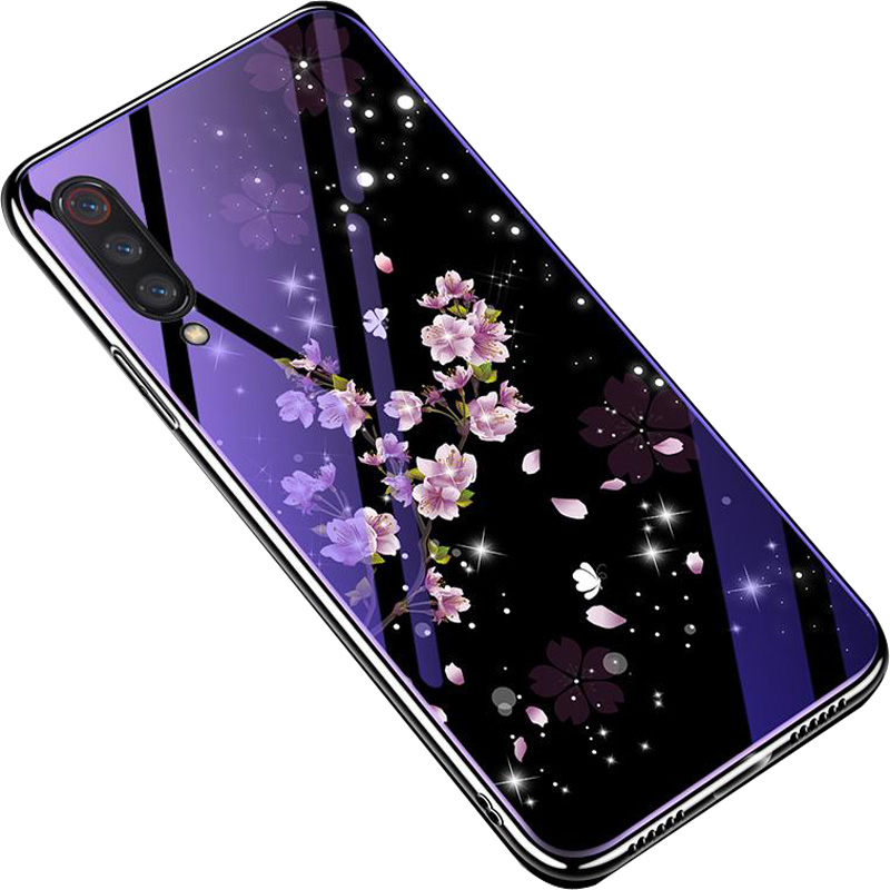 

TPU + Glass чохол Fantasy з глянцевими торцями на Xiaomi Mi 9 SE (Цветение) 686732